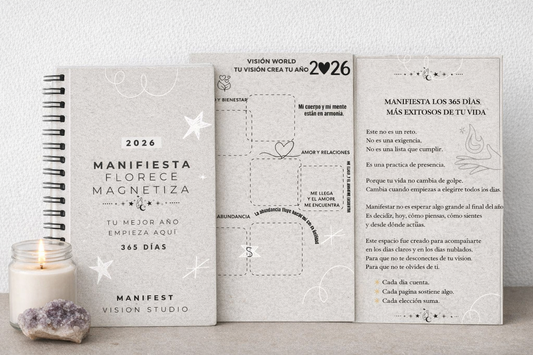 MANIFIESTA, FLORECE Y MAGNETIZA